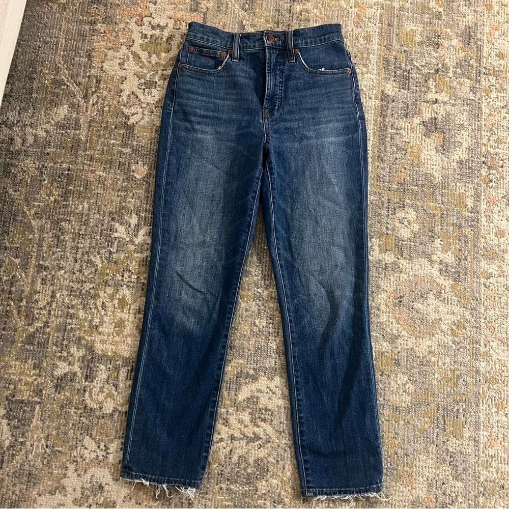 Madewell Perfect Vintage Crop Jean 25